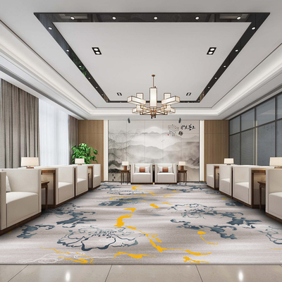 Elegane Style Banquet Hall Nylon Printed Carpet With Static Control