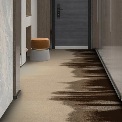 Elegane Style Banquet Hall Nylon Printed Carpet With Static Control
