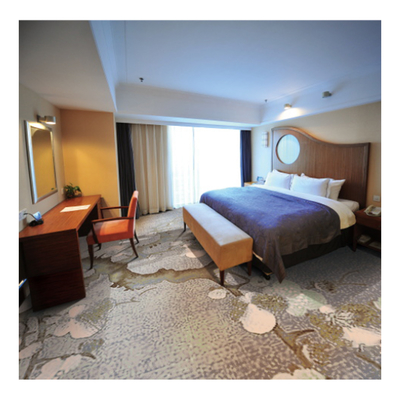 Nylon Printed Cut Pile Carpet For Hotel Room Living Room