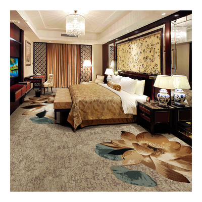 Ink Painting Style 100% Nylon Commercial Full Room Carpet Printing Carpet