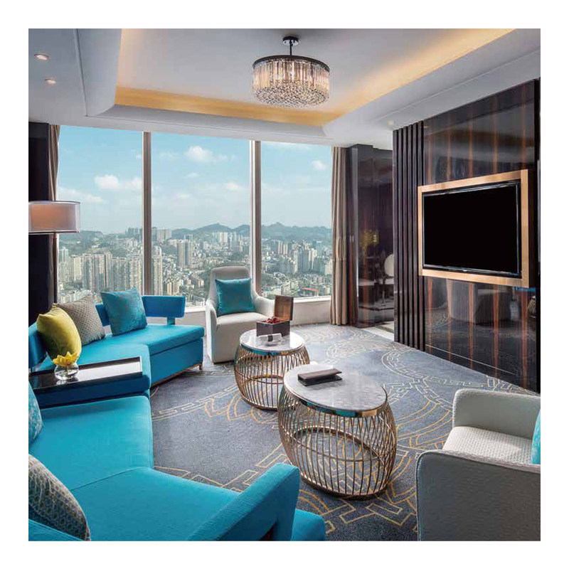 Wall To Wall Hand Tufted Carpet Loop pile For 5 Star Hole Room